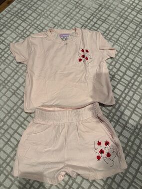 Chaser Kids Pink Cherry Short Set